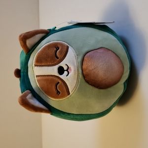 Brand new Squishmallows Regina  the Dog dressed up as a Avocado Pillow